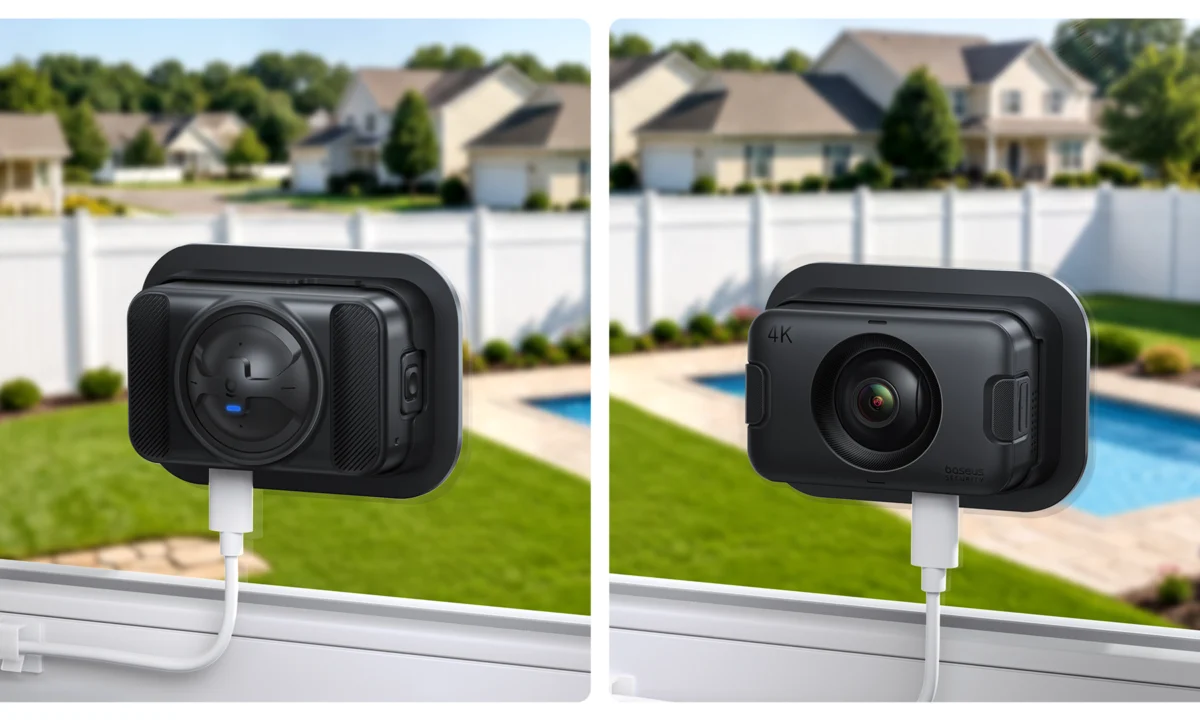 The PrimeSentinel W1: Baseus Reimagines Apartment Security with Window-Mounted 4K Innovation