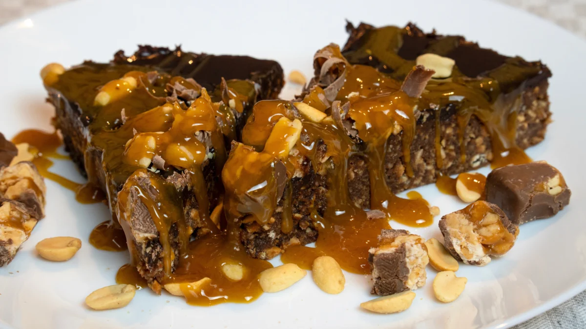 The Ultimate Shortcut: Elevating Boxed Cake Mix Into a Gourmet Snickers Poke Cake